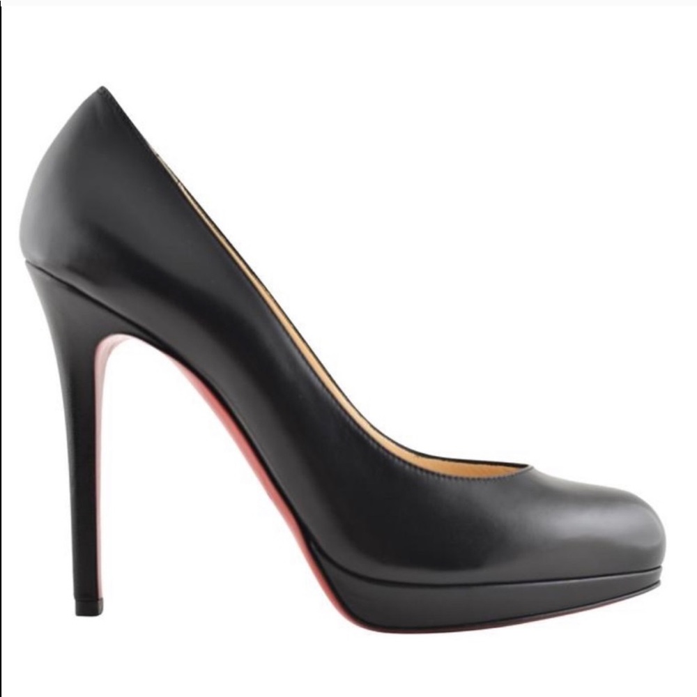 Black Louboutin Simple Pump 120